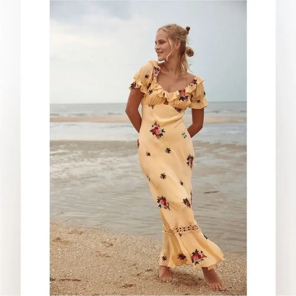 Free People Bali Santa Cruz Dress M